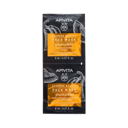 Apivita Express Beauty Mascarilla Facial Detox Calabaza 2x8ml