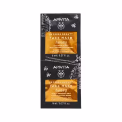 Apivita Express Beauty Mascarilla Hidratante y Nutritiva Miel 2x8ml