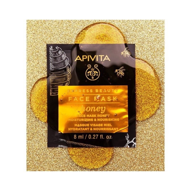Apivita Express Beauty Máscara Hidratante e Nutritiva Mel 2x8ml
