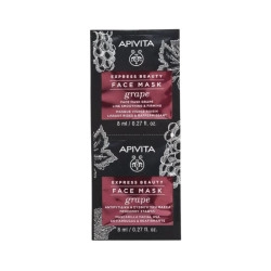 Apivita Express Beauty Máscara Antirrugas e Refirmante Uva 2x8ml
