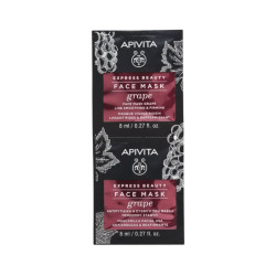 Apivita Express Beauty Masque Lissant Rides et Raffermissant Raisin 2x8ml