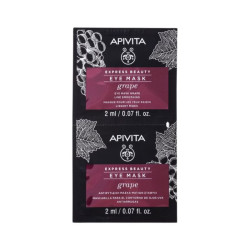 Apivita Express Beauty Masque Lissant Rides Yeux Raisin 2x2ml