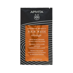 Apivita Express Beauty Mascarilla Capilar Brillo y Vitalidad Naranja 20ml
