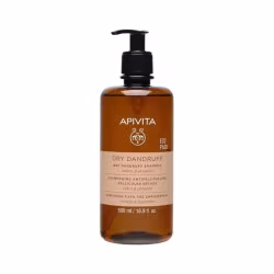 Apivita Dry Dandruff Shampooing Antipelliculaire Pellicules Sèches 500ml