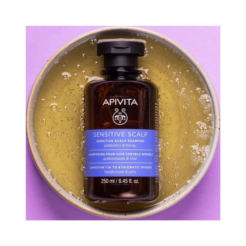 Apivita Sensitive Scalp Champô Couro Cabeludo Sensível 250ml