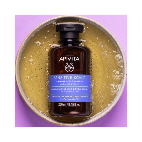 Apivita Sensitive Scalp Shampooing Cuir Chevelu Sensible 250ml