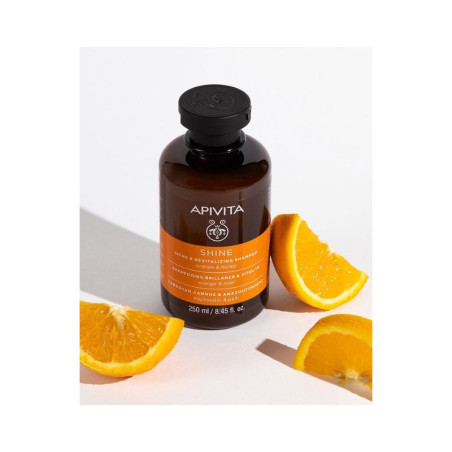 Apivita Shine and Revitalizing Shampoo 250ml
