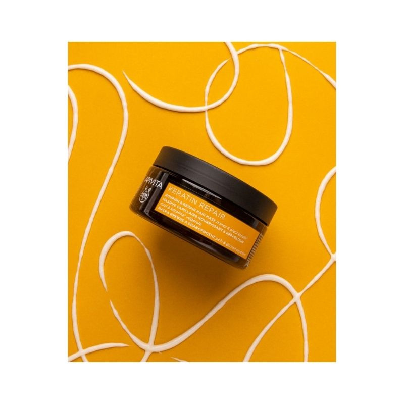 Apivita Keratin Repair Máscara Capilar Nutritiva e Reparadora 200ml