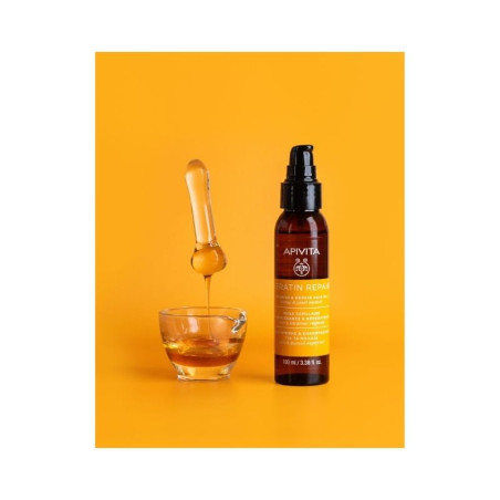 Apivita Keratin Repair Óleo Capilar Nutritivo e Reparador 100ml