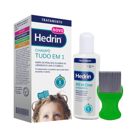Hedrin Champú Todo en 1