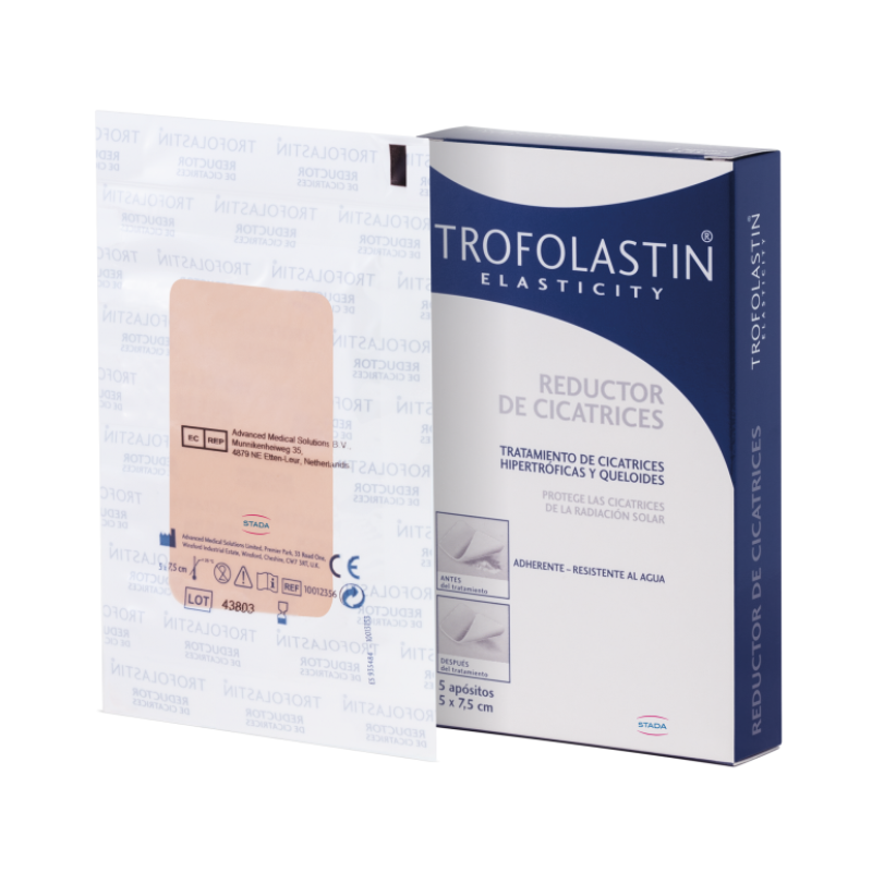 Trofolastin Elasticityt Reductor de Cicatrices 5x7.5cm