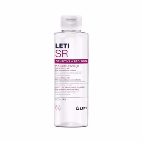 LetiSR Sensitive Red Skin ProbioClean H2O Micellar Water 200ml