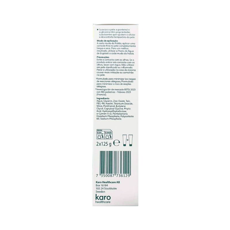 Lutsine Eryplast Water Paste 2x125g