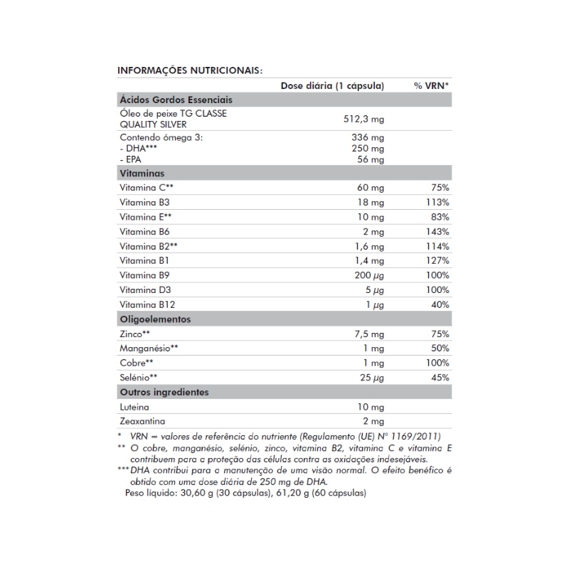 Nutrof Omega 60 cápsulas