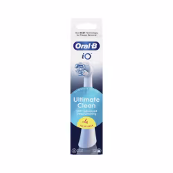 Oral-B iO Ultimate Clean Recambio Cepillo de Dientes Blanco 4 unidades