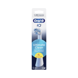Oral-B iO Ultimate Clean Recarga Escova de Dentes Branco 4 unidades