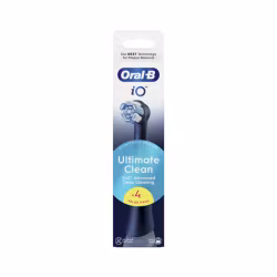 Oral-B iO Ultimate Clean Recarga Escova de Dentes Preto 4 unidades