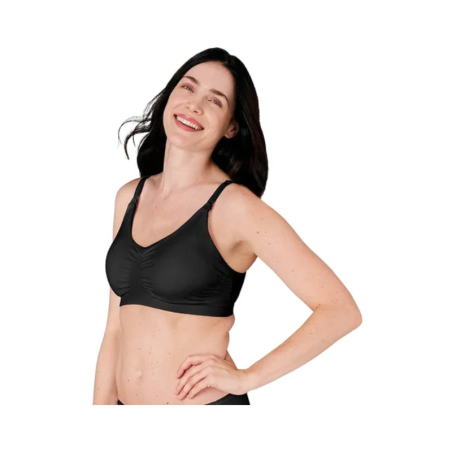 Medela Sujetador de Lactancia y Extracción 3 en 1 Negro L
