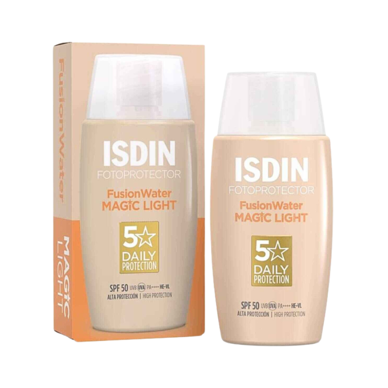 Isdin Fotoprotector Fusion Water Magic Color Light SPF50 50ml