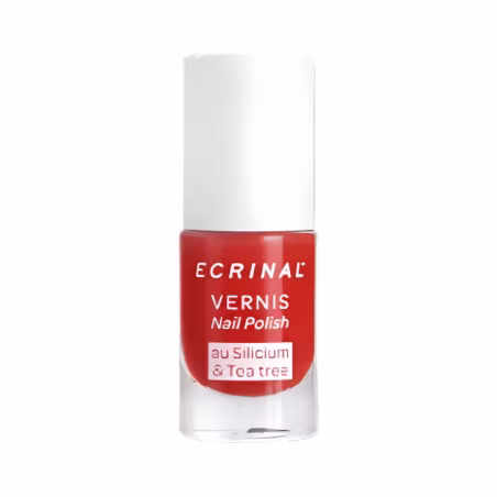Ecrinal Vernis Fortifiant avec Couleur Rouge 5ml