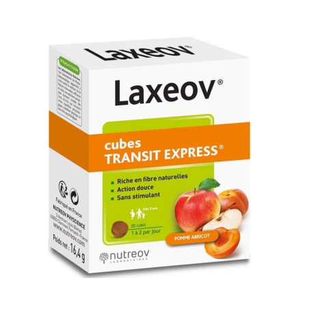 Nutreov Laxeov Cubes Apple and Apricot 20 units