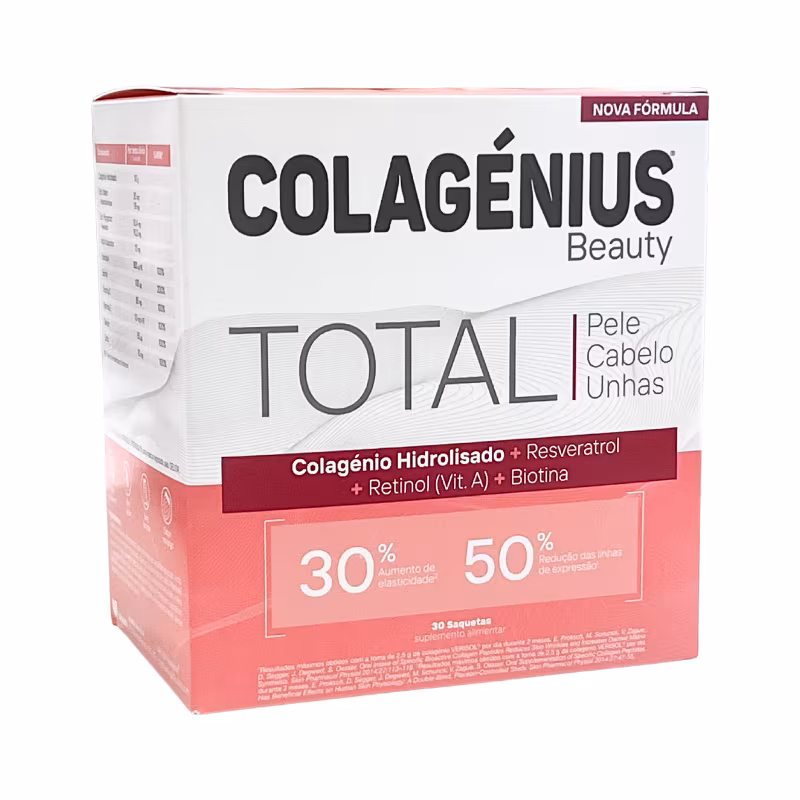 Colagénius Beauty Total 10g 30 saquetas