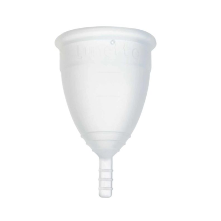 Lunette Copo Menstrual Transparente tamanho 2