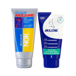 Akileine Nok Anti-Friction Cream + Nutri-Repair Cream Pack