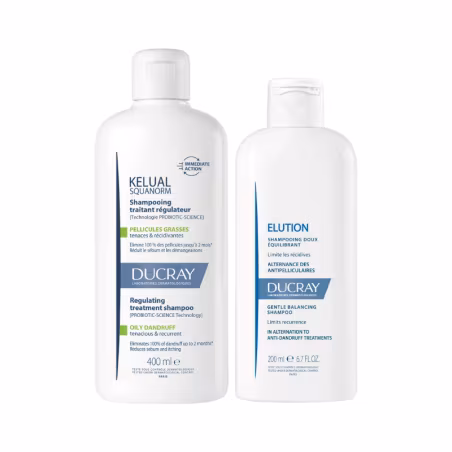 Ducray Rotina Couro Cabeludo Caspa Oleosa Pack