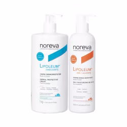 Noreva Lipoleum Emoliente Creme Dermoprotetor + Gel Lavante Pack