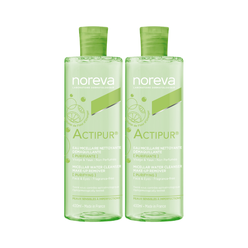Noreva Actipur Eau Micellaire 2x400ml