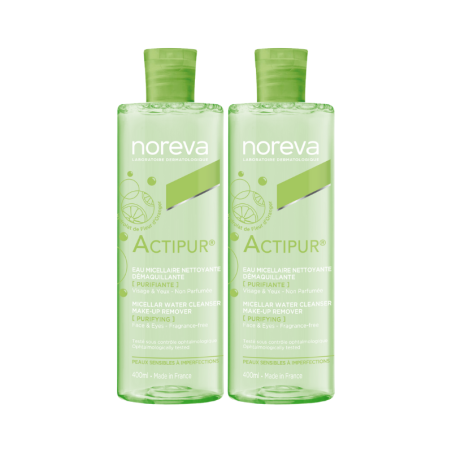 Noreva Actipur Eau Micellaire 2x400ml