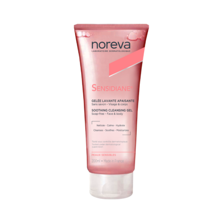 Noreva Sensidiane Gel Limpiador Suavizante 200ml