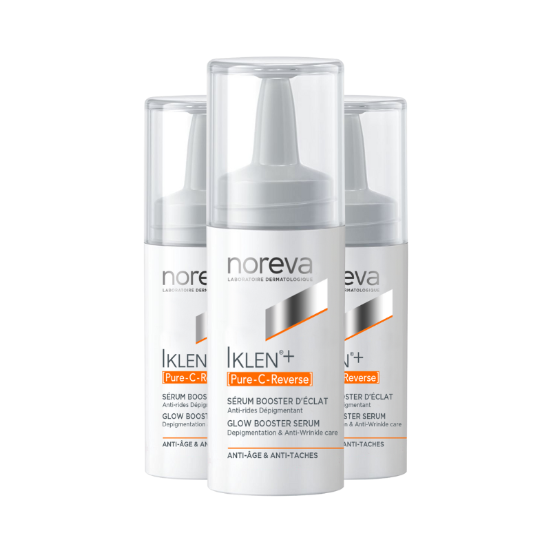 Noreva Iklen+ Pure-C-Reverse Brightening Serum 3x8ml