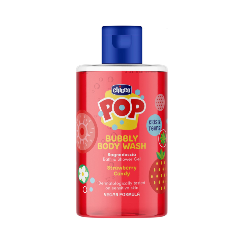 Chicco Pop Gel de Ducha Fresa 300ml