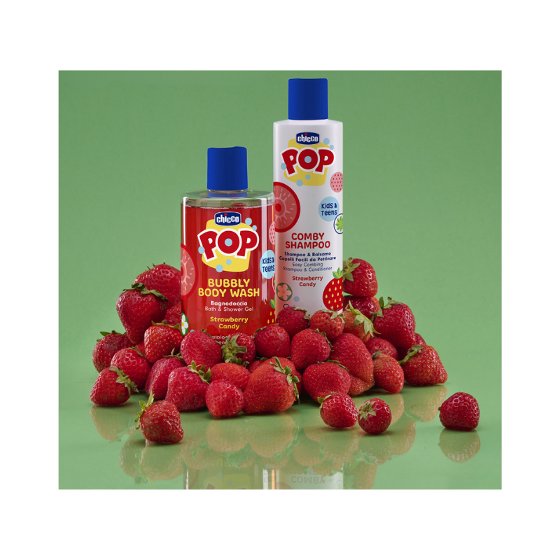 Chicco Pop Shower Gel Strawberry 300ml