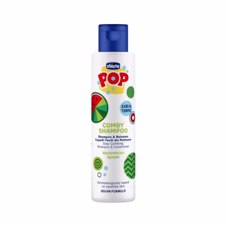 Chicco Pop 2 in 1 Shampoo and Conditioner Watermelon 250ml