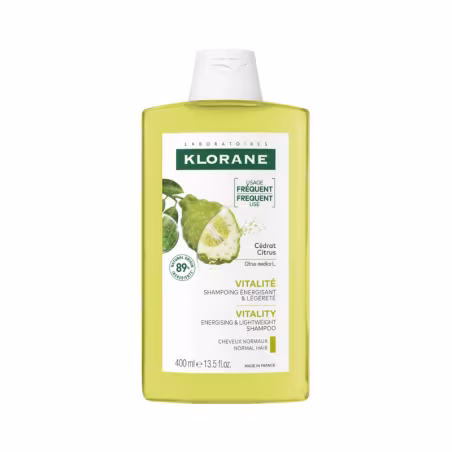 Klorane Shampoing Vitalité au Cidre 400ml