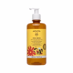 Apivita Mini Bees Gel Douche Doux Cheveux et Corps Enfants 500ml