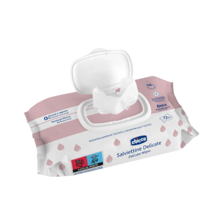 Chicco Lingettes Délicates 72 unités