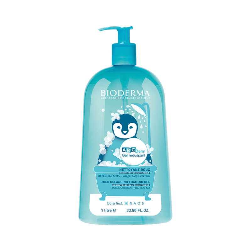 Bioderma ABCDerm Gel Moussant 1L