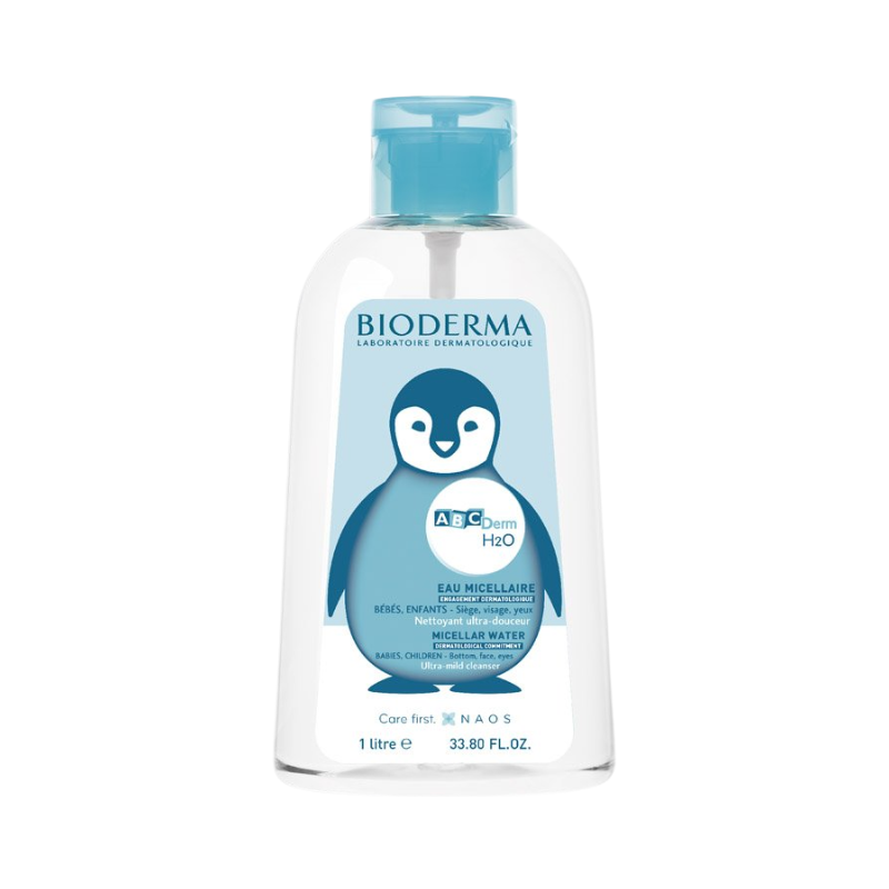 Agua Micelar Bioderma ABCDerm H2O 1L