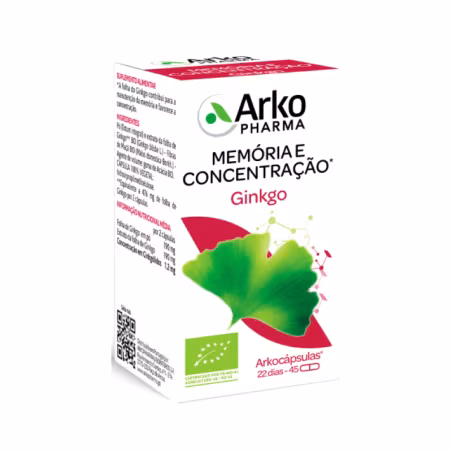 Arkocápsulas Ginkgo 45 capsules