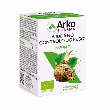 Arkocápsulas Konjac 80 cápsulas
