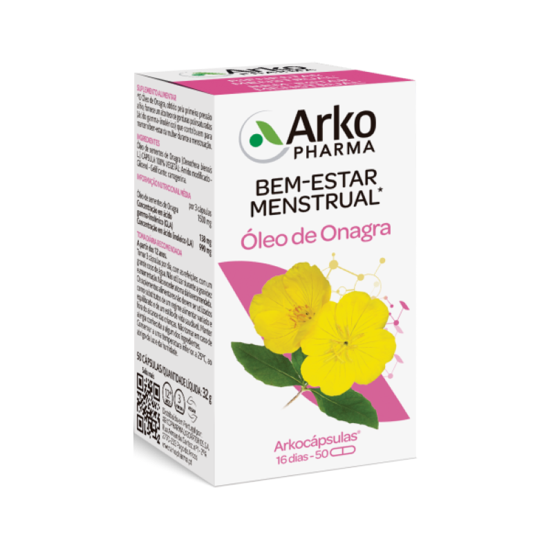 Arkocápsulas Evening Primrose Oil 50 capsules