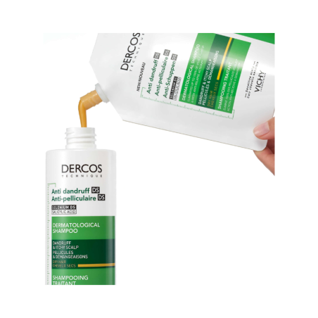 Dercos Anti-Dandruff DS Shampoo Dry Hair Refill 390ml