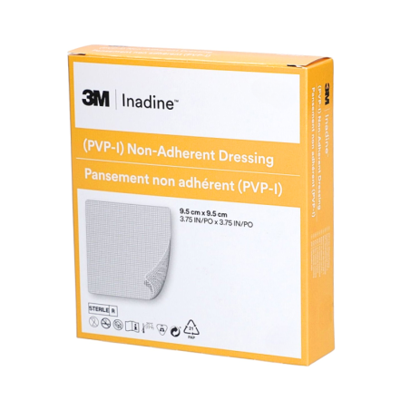 Inadine Compresses 9.5x9.5cm 25 unités