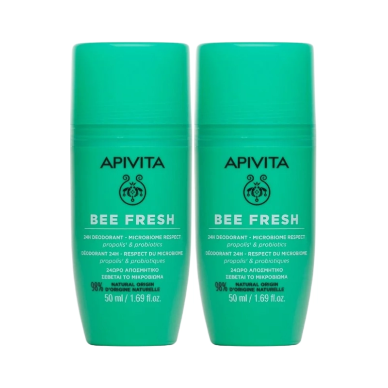 Apivita Bee Fresh Déodorant 24H 2x50ml