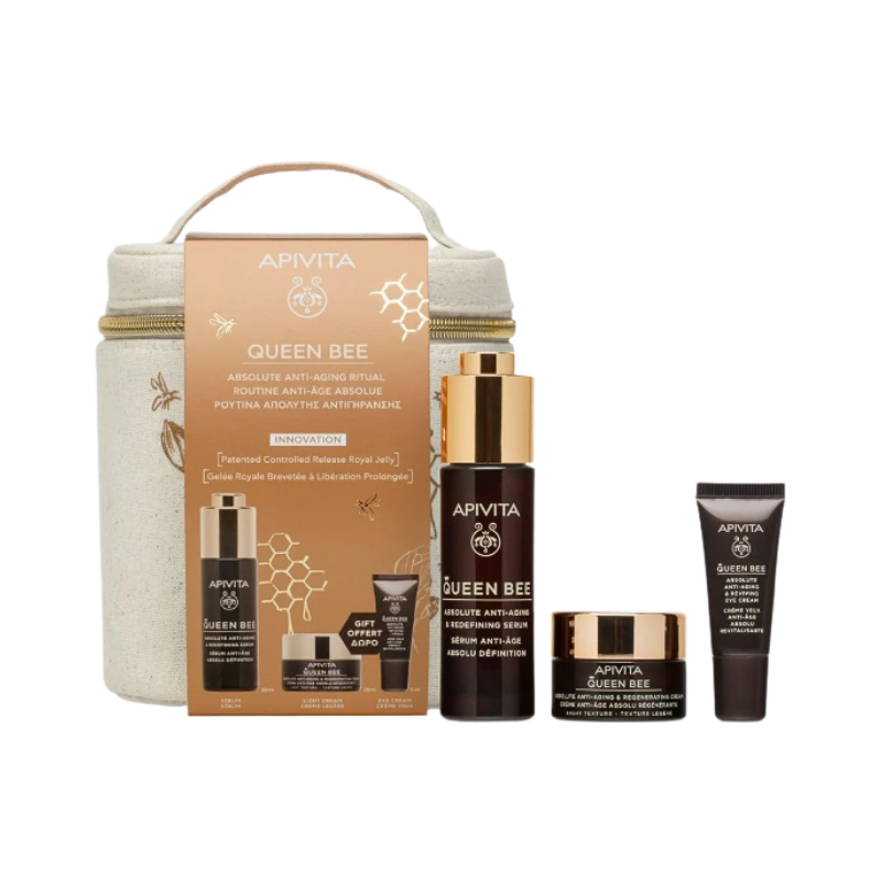 Apivita Routine Queen Bee Anti-Aging Serum Pack
