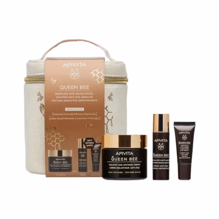 Apivita Routine Queen Bee Anti-Aging Rich Texture Pack